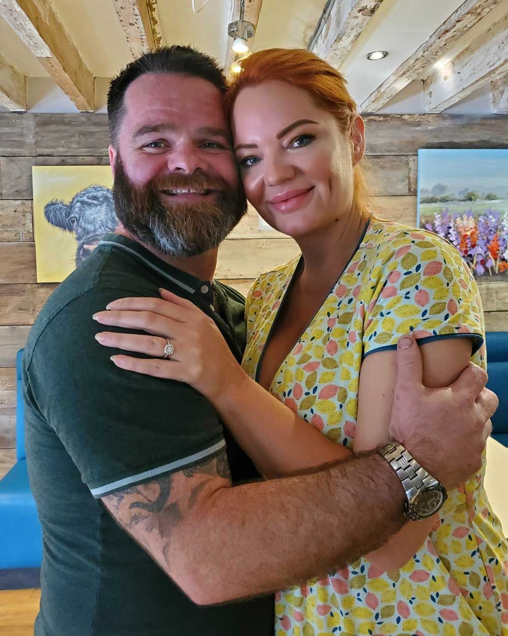 george sonja cute wee tea room bakery coffee shop owners 1